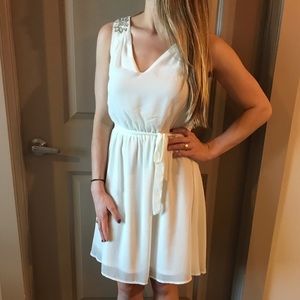 White dress